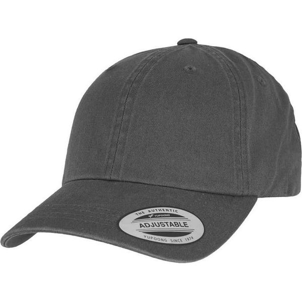 Flexfit - Cappello Da Baseball, Profilo Basso, Prelavaggio PC7916 (Taglia Unica) (Grigio)-image