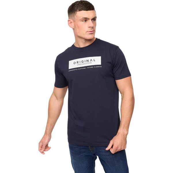 Crosshatch - Maglietta "Jamstate"" Da Uomo BG2275 (L) (Navy)"-image