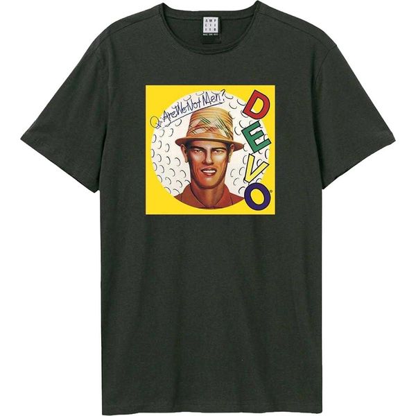Amplified - Maglietta "Are We Not Men"" Per Uomo/Donna Unisex GD4151 (L) (Charcoal)"-image