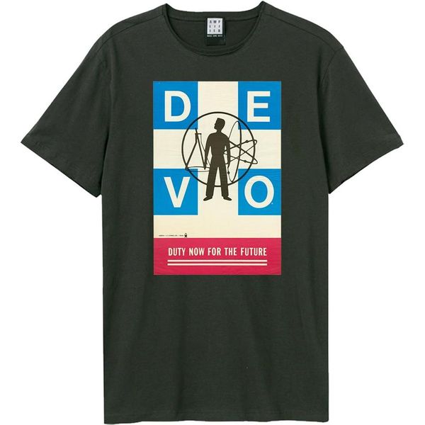 Amplified - Maglietta "Duty Now For The Future"" Per Uomo/Donna Unisex GD4163 (S) (Charcoal)"-image