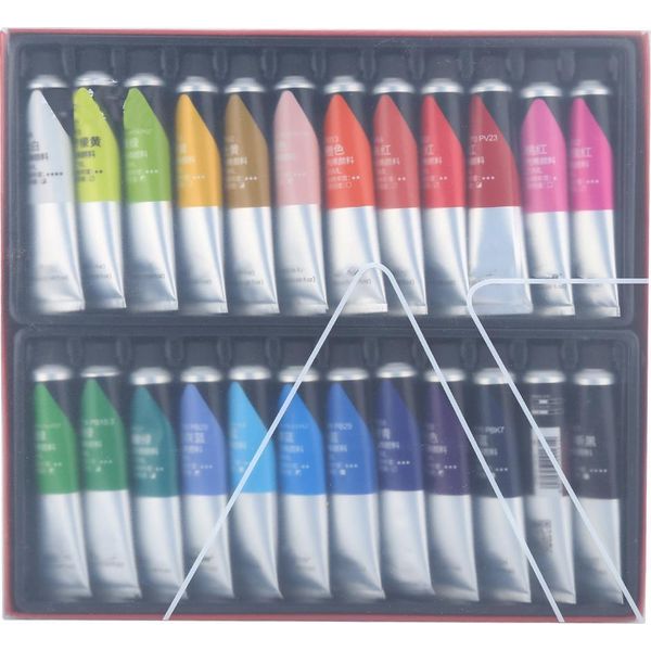 Set Di Colori Acrilici A 24 Colori, Impermeabile, Dipinto A Mano, Pittura Murale, Tubo Di Pigmento, Accessori Per Arte E Disegno, 20 Ml-image