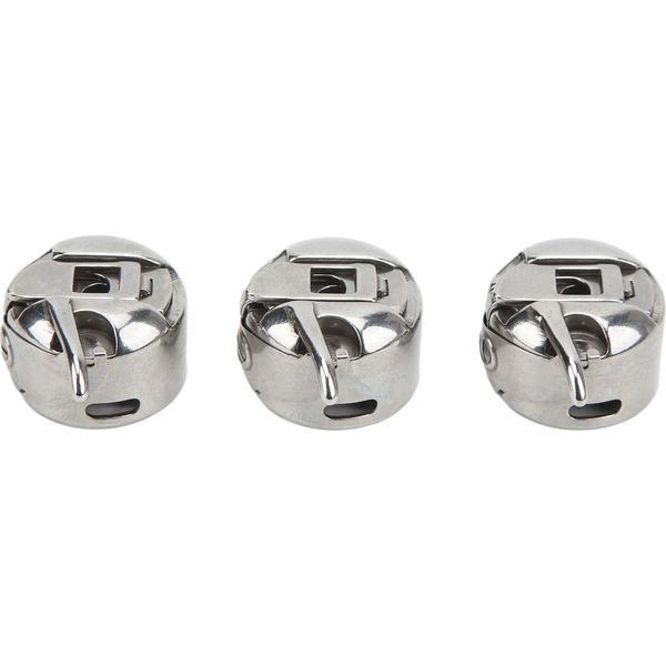 Valigetta Per Spoline In 3 Pezzi In Resistente Acciaio Inox Per Uso Domestico, Accessorio Per Macchine Da Cucire Molto Funzionale-image