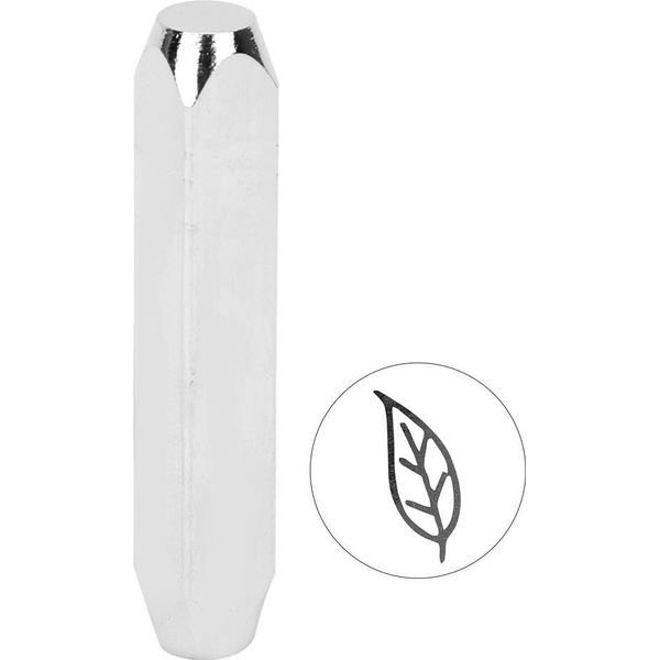 Craftleaf 6 Mm 1/4 Di Pollice Acciaio Al Carbonio Timbro Di Design Per Gioielli Fai Da Te In Pelle E Legno-image