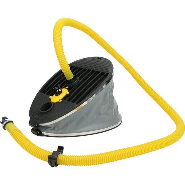 Pompa A Pedale Per Barca 10L Ad Alta Pressione Aria Gonfiabile Portatile Per Canoa Kayak Zattera Gomma-image