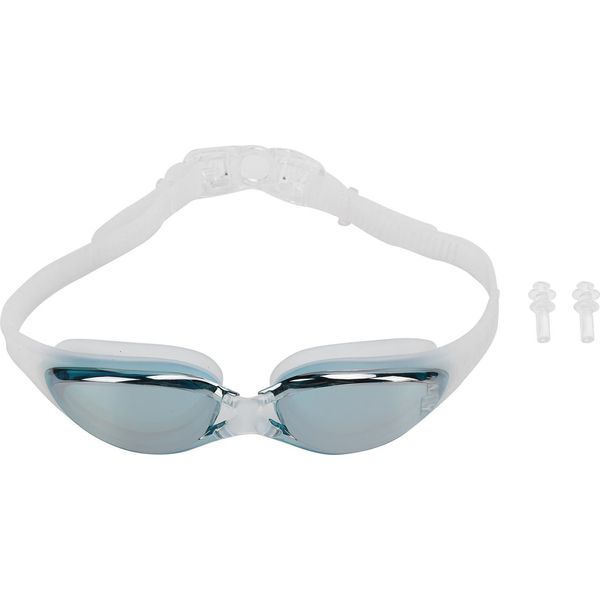 Occhialini Da Nuoto Per Adulti, Protezione Uv, Antiappannamento, Senza Perdite, Occhialini Da Nuoto Galvanizzati, Blu Chiaro-image
