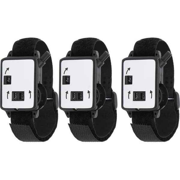 3Pcs Golf Score Counter Clock Tipo Manuale Stroke Shot Keeper Accessori In Plastica-image