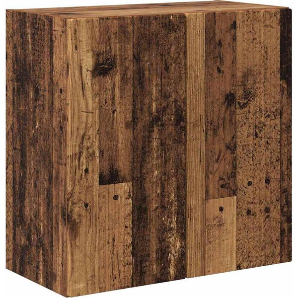 Vidaxl Mobile Tv A Parete In Legno Di Recupero 59,5 X 31 X 60 Cm Materiale A Base Di Legno-image