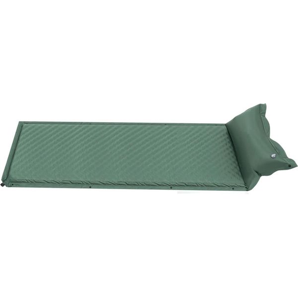 Materassino Da Campeggio - Materassino Autogonfiante - 1 Persona - 192×66 Cm - 5 Cm Di Spessore - Verde-image