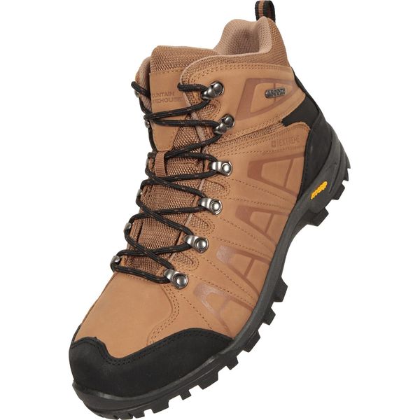 Mountain Warehouse - Scarponi "Hurricane Extreme"" Da Uomo, In Pelle, Isogrip MW4548 (44 Eu) (Marrone)"-image