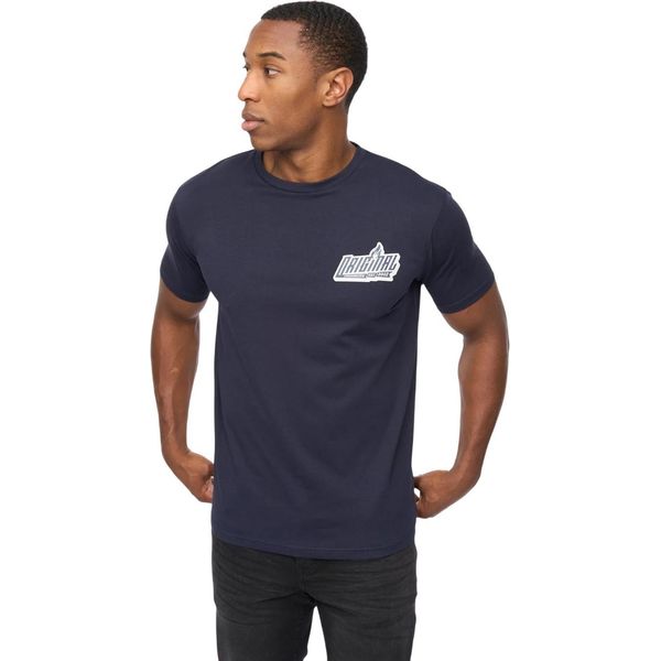 Crosshatch - Maglietta "Jampstead"" Per Uomo BG2273 (M) (Navy)"-image