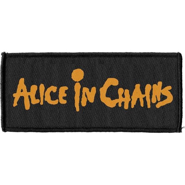 Alice In Chains - Logo Applicato, Tessuto PH4796 (Taglia Unica) (Nero)-image