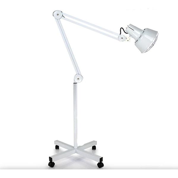 Lampada Termica A Luce Infrarossa Ir - Lampada Da Terra - 275 W - Sollievo Dal Dolore E Terapia - Plastica - Bianco-image