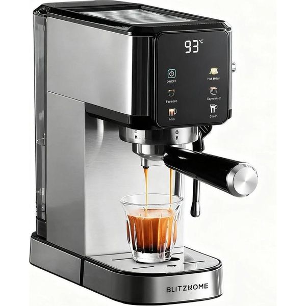 CM5105 - Macchina Per Caffè Espresso Semiautomatica - 20 Bar - 1350 W - Touchscreen - Scalda Tazze - Serbatoio Dell'acqua Rimovibile Da 1 Litro - Spina Ue-image