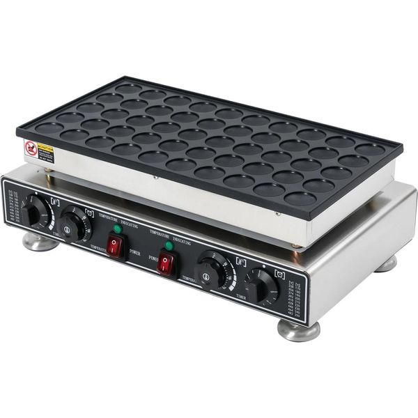 Ferro Per Waffle - Macchina Per Waffle - Commerciale - 50 Fori - Rivestimento Antiaderente - 110/220 V - Elettrica-image