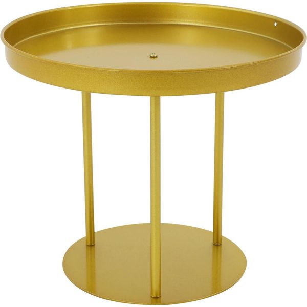 Portafiori - Design Rotondo - Grande - Set Di 10 - Acciaio Antiruggine - Capacità Di Carico Di 15 Kg - Giallo-image