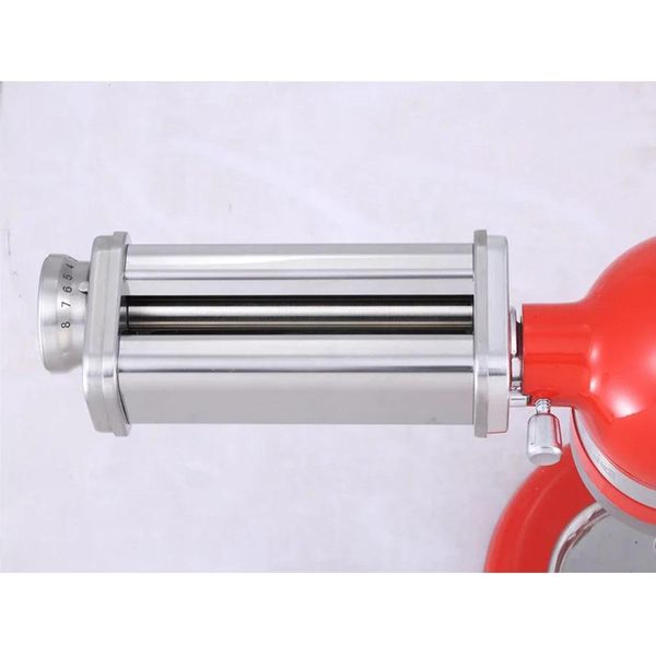 Macchina Per La Pasta - Accessorio Per Rulli Di Sfoglia - Manuale - Acciaio Inox - Per Sfoglie Di Lasagne - Verde Chiaro-image
