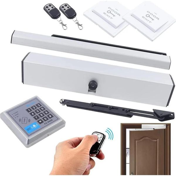 Apriporta/Chiudiporta Automatico A Battente, Elettrico 110-220 V, Bianco, Per Uso Domestico, Commerciale E Alberghiero-image