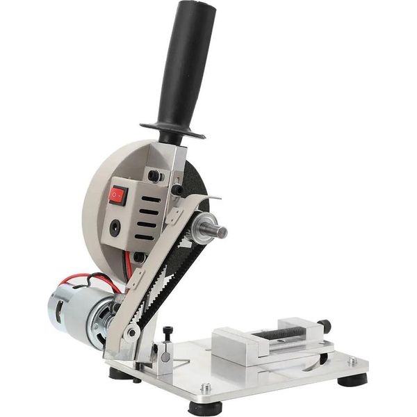Mini Sega Circolare Da Banco - Sega Da Banco Compatta - Tagli Obliqui A 45° - Funzionamento A Corrente Continua - Senza Batteria - Per Il Fai Da Te E La Lavorazione Del Legno Per Hobby-image