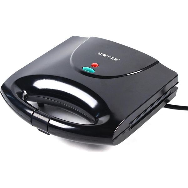 Tostapane Elettrico 850 W, Piastra Per Panini E Waffle, Piastre Con Rivestimento Antiaderente-image