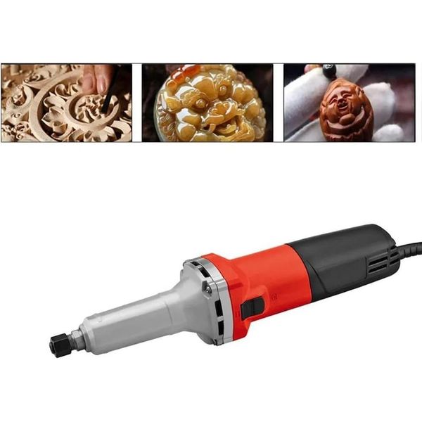 Smerigliatrice Elettrica Diritta, 750 W, 0-27000 Giri/Min, Con Controllo Della Velocità, Per Levigare E Lucidare, Braun-image