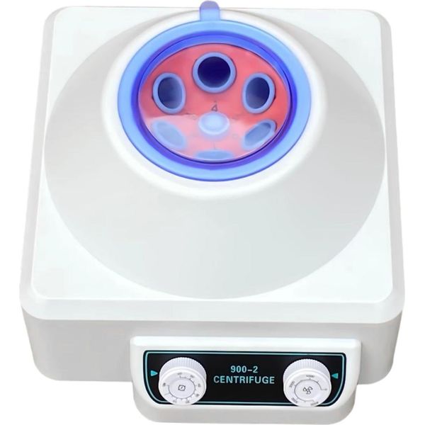 Centrifuga Elettrica Da Laboratorio - 900-2 - 4000 Giri/Min - Regolazione Continua Della Velocità - Timer 0-60 Min - 2086×G - 30 W 220 V Ac - Motore A Spazzole - Bianco-image