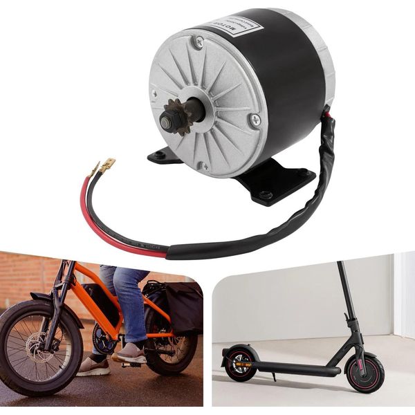 Motore Dc A Spazzole, MY1016, 350 W 24 V, Magnete Permanente, Silenzioso, Coppia Elevata, Pignone 11T Per Generatore Fai Da Te-image