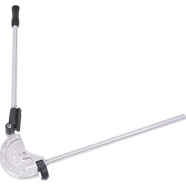 Curvatubi - Curvatubi Manuale - 18 Mm - 0-180° - Per Tubi In Rame/Ottone - Raggio Di Curvatura 66 Mm - Lega Di Alluminio/Zinco - Argento-image