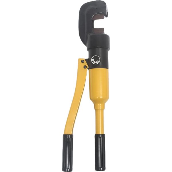 Taglierina Idraulica Per Armature - SC-16 - Capacità Di Taglio 16 Mm - Potenza 8 Tonnellate - Valigia Di Trasporto - Per Barre, Catene E Tondi In Acciaio - Giallo-image