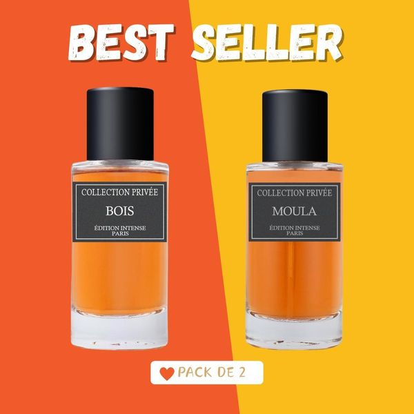 Collection Prive Bois Intense 50ML + Moula 50ML Eau De Parfum Unisex 2Er-Packung -Aprizo-image