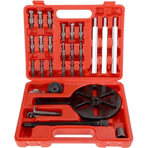 Estrattore Per Cuscinetti - Estrattore A 3 Bracci - Interno/Esterno - Acciaio Al Carbonio - Universale - Per Riparazioni Automobilistiche-image