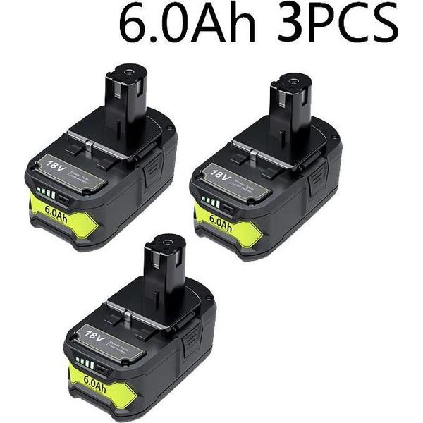 Ryobi One+ 18V Li-Ion, Adattatore Per Batteria, 6A, Nero, Compatibile Con P107 RB18L50 RB18L20 P108-image