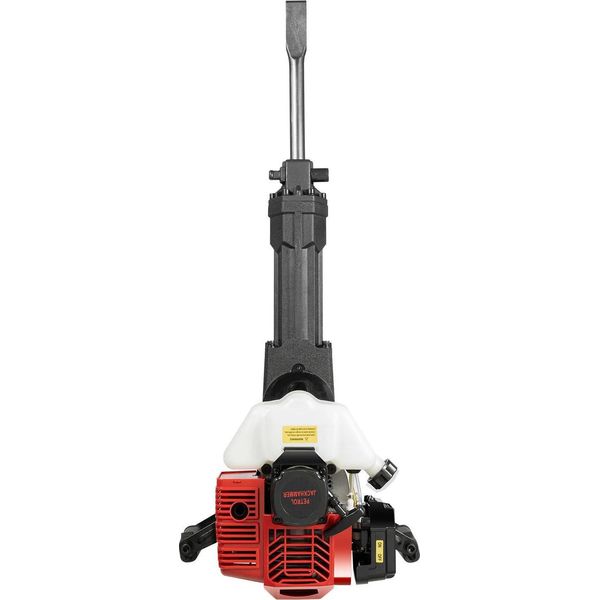 Martello Demolitore A Benzina, 52 Cm³, 1900 W, 1500 Colpi/Min, Rosso-image