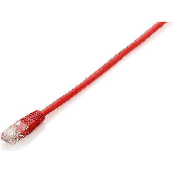 Equip Patchkabel Cat6 U/Utp 2Xrj45 0,50M Rot Pvc Polybeutel-image