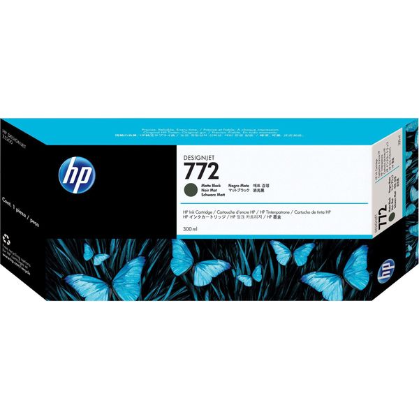 Hp Designjet 772 - Cartuccia Di Inchiostro Originale - Nero - 300 Ml-image