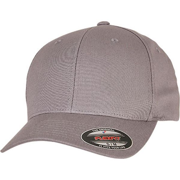 Flexfit 5001 | V-FLEXFIT® Cotone Twill Cap S/M & L/Xl - Colore: Grigio - Taglia: S/M-image
