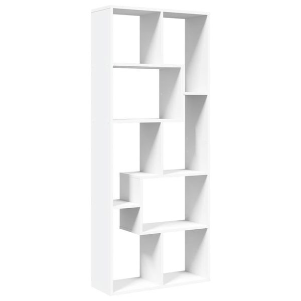 Syfax™ Libreria Divisorio Bianca 67X25X161,5 Cm In Truciolato-image