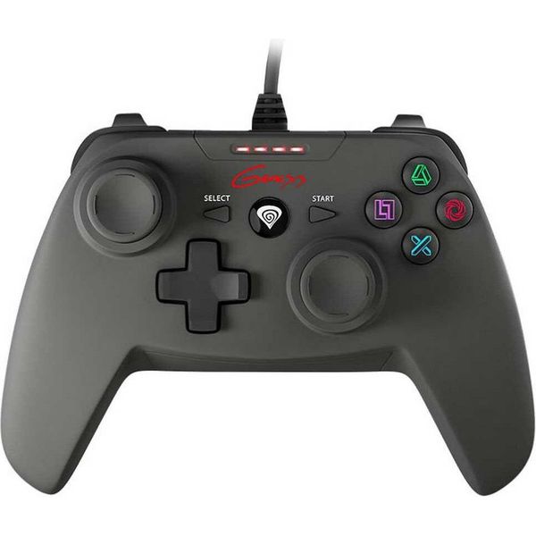 Genesis Genesis P58 Nero Usb Gamepad Analogico Pc, Playstation 3-image