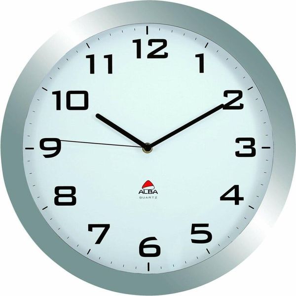 Alba Horissimo Orologio Da Parete Alba "Horissimo"", Movimento Al Quarzo, Argento"-image