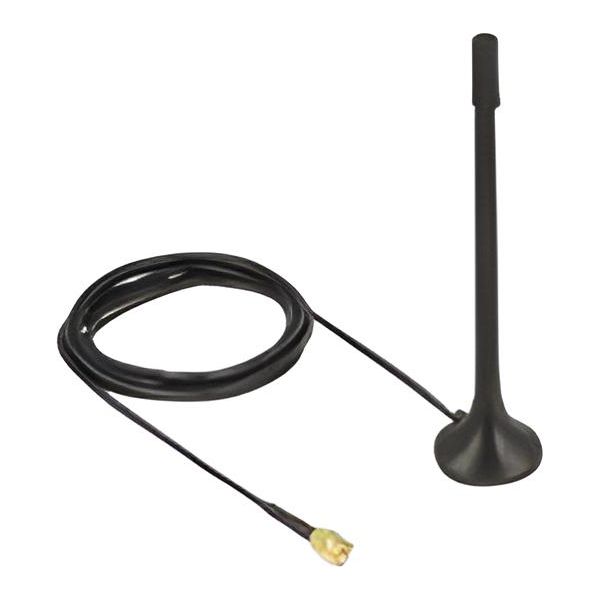 Delock Ism 433 Mhz Antenna - Antenne - 12,1 Cm - 2 Dbi - Ungerichtet - Innen - Schwarz (89490)-image