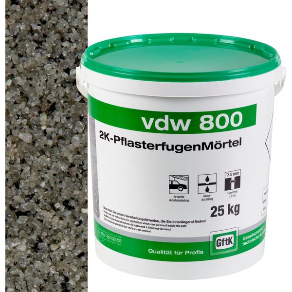 Vdw 800 PflasterfugenmöRtel 25Kg Steingrau-image