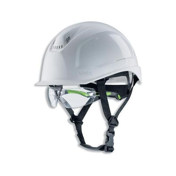 Casco Di Sicurezza Uvex Pheos S-KR Ies 9772044 Bianco Con Prese D'aria-image