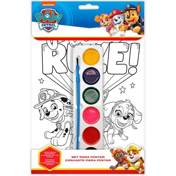 Paw Patrol Psi Patrol Set Creativo Da Colorare PW19755 Kids Euroswan-image