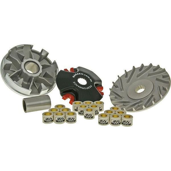 Variatore Naraku Hs Racing V.2 16Mm Per Scooter 2 Tempi Con Motore Cpi, Keeway O Generico-image