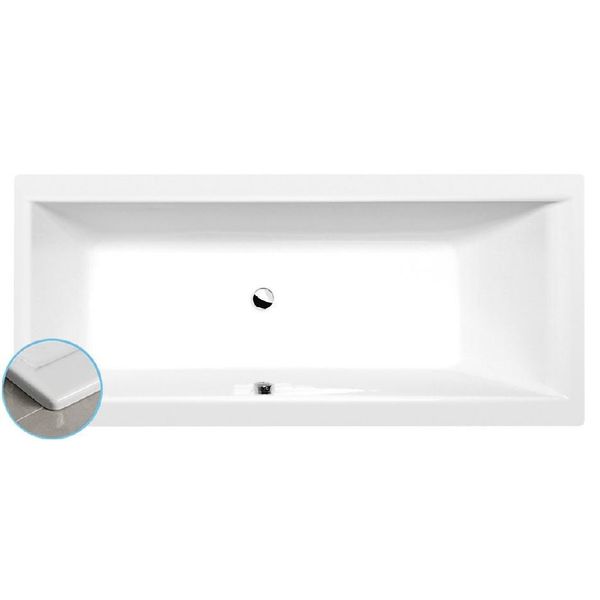 Vasche Da Bagno Polysan - Vasca Da Bagno Cleo Slim, 1700X750X480 Mm, Bianco 94611S-image