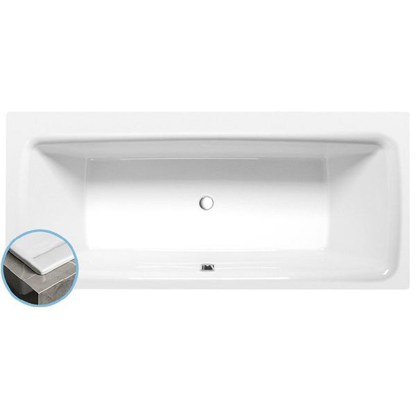 Vasche Da Bagno Polysan - Vasca Da Bagno 1700X800X470 Mm, Bianco 18611S-image