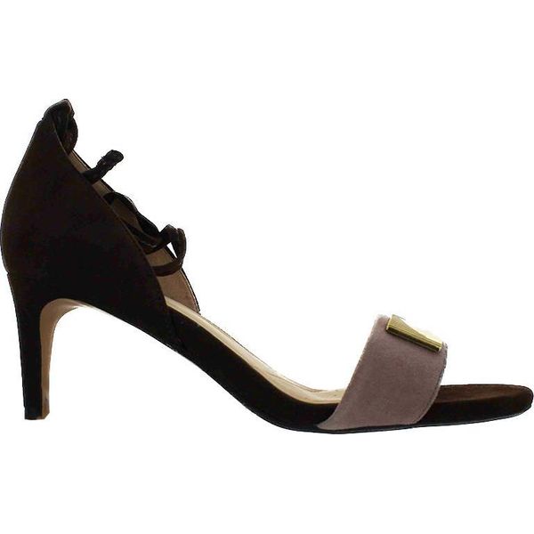 Clarks Sandali Con Tacco Da Donna In Pelle Marrone Amali Onyx 37,5-image