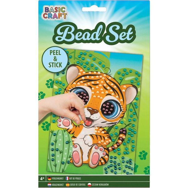 Grafix Quadro Perline Tigre 21X14,5Cm-image