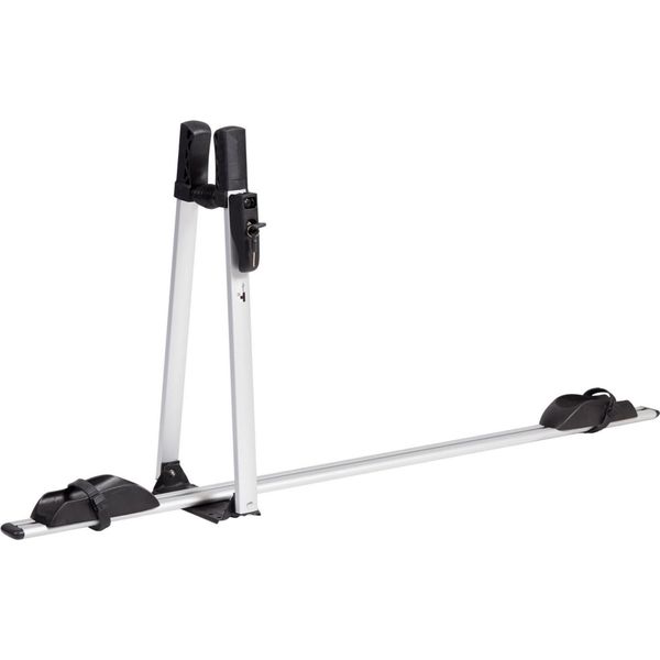 1X Portabiciclette Vdp Premium Alu + Portapacchi K1 Medium Compatibile Con Lancia Ypsilon (5 Porte) 11-15-image