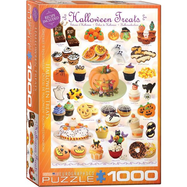 Puzzle Da 1000 Pezzi - Puzzle - Dolci Dolcetti Di Halloween + Accessori Per Puzzle-image