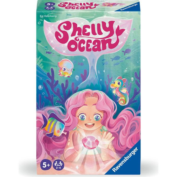 Ravensburger 23047 - Shelly Ocean - Gioco Di Corsa E Raccolta Per Bambini Dai 5 Anni In Su, Gioco Di Famiglia Per Bambini E Adulti, Per 2-4 Giocatori-image